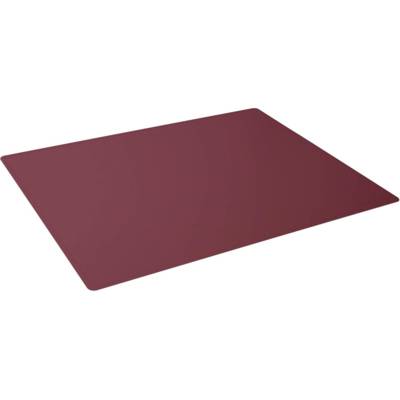 Sous-main Antidérapant 530x400mm Rainures PP Opaque Rouge - DURABLE