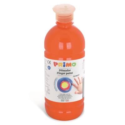 Gouache aux Doigts Flacon 750 ml Bouchon Flux Control orange 250 - PRIMO