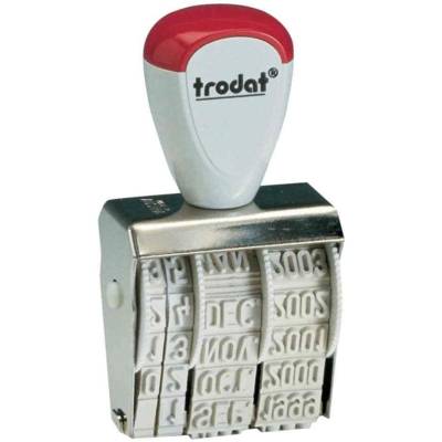 Tampon dateur francais 1000 Mois en lettre 3 x 20 mm - TRODAT