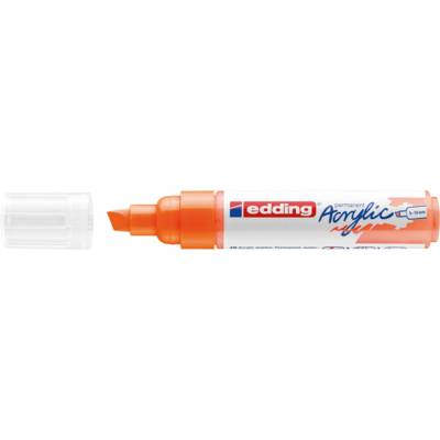 Marqueur acrylique large 5000 Orange fluOrescent 5-10 mm - EDDING