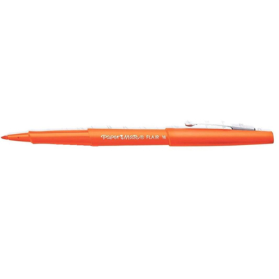 Stylo Feutre Flair Original Nylon Pte Moyenne orange - PAPER:MATE
