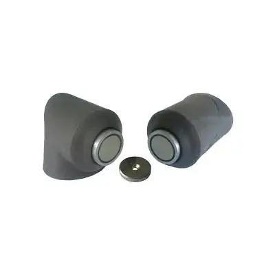 Butoir de porte magnétique universel 161340 MONIN - Gris - Force 35Kg - 161340