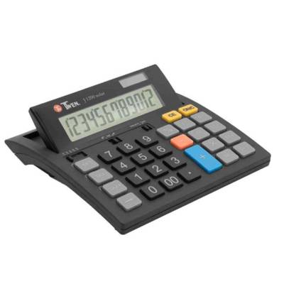 Calculatrice de bureau TWEN J-1200 solar, 12 carac. - TRIUMPH ADLER