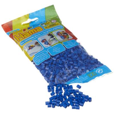 Sachet de 1000 Perles à repasser midi 5 mm Bleu - HAMA