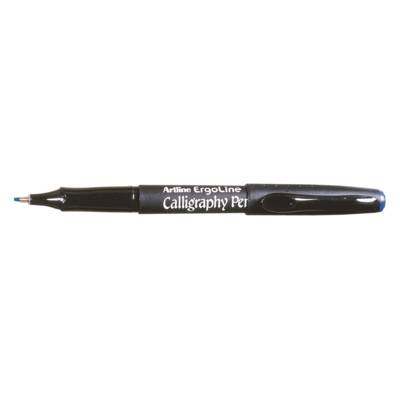Marqueur "Calligraphy Pen" pointe 2 mm bleu - ARTLINE