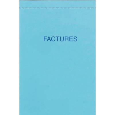 Bloc FACTURES 100 x 155 mm 50 Feuillets Dupli - ELVE