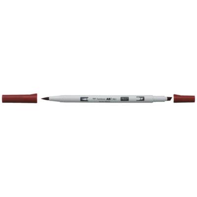 Marqueur Base Alcool Double Pointe ABT PRO 837 rouge vin - TOMBOW