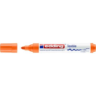 Marqueur pour Textiles 4500 Orange Pointe Ronde 2-3 mm - EDDING