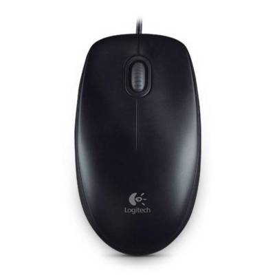 Souris optique filaire B100 USB Noir - LOGITECH