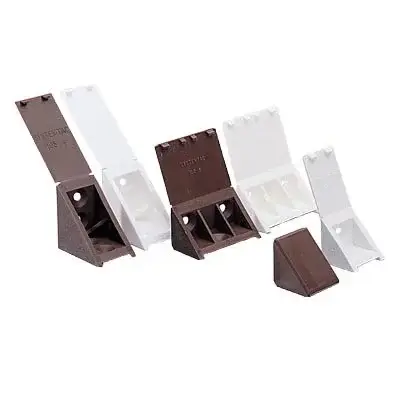 Boîte 100 Taquet Systemtac 101+ PRUNIER - marron - S+MP101 - PRUNIER SARL
