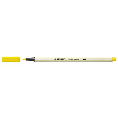 Feutre pinceau Pen 68 brush, jaune citron - STABILO