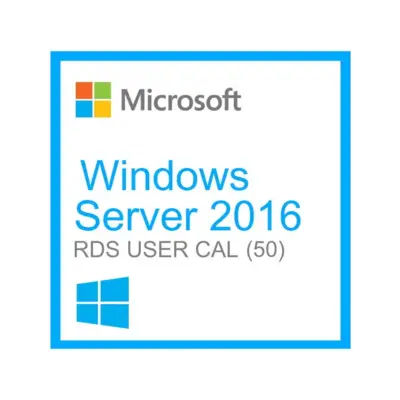 Microsoft Windows Server 2016 Remote Desktop Services (RDS) 50 user connections CAL