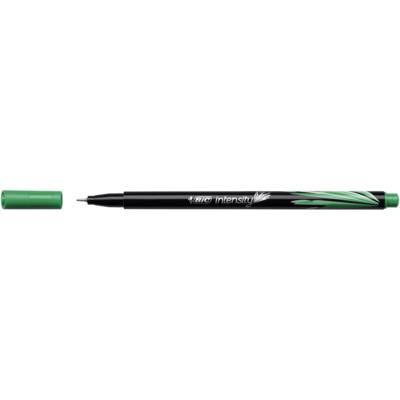 Stylo Feutre Fineliner Intensity Pointe Baguée métal Fine 0,4mm Vert - BIC