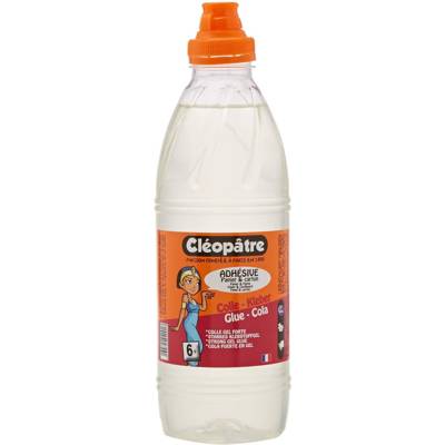 Colle transparente forte "Adhésive" en 1 kg - CLÉOPÂTRE