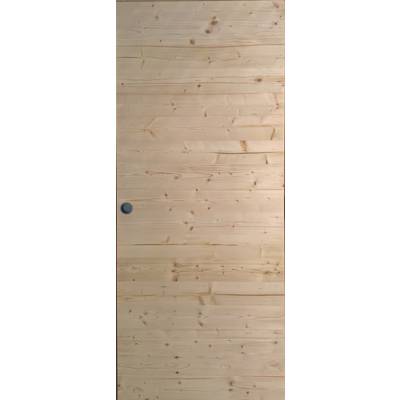 Porte seule pleine VERCORS épicéa brut - Gedimat