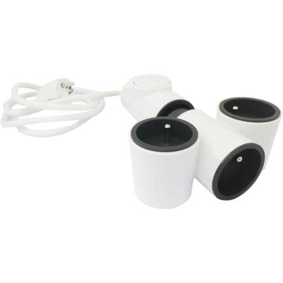 Multiprise Modulowatt Starter Pack - Rallonge 1,2 avec Interrupteur + Triplite - WATT & CO
