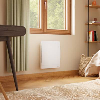 Radiateur à inertie fonte active WALTER 2 Horizontal 1000W - Gedimat - NOIROT