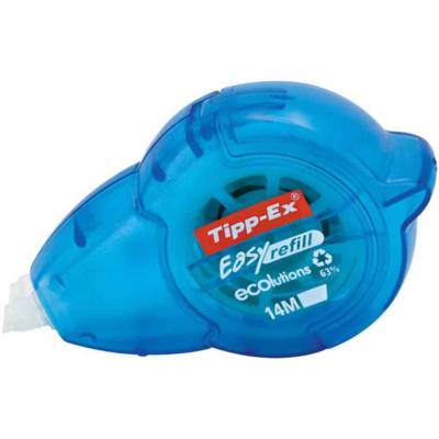 Ruban correcteur Easy Refill bleu transparent 5mm x 14m - TIPP-EX