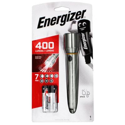 Lampe de Poche Vision HD Metal LED incl. 2xAA - ENERGIZER