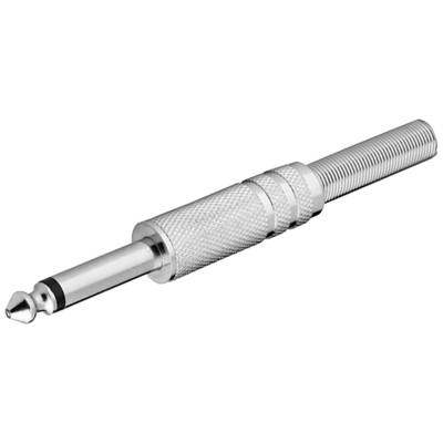 Fiche Jack - 6,35 mm - Mono fiche jack 6,35 mm (2 broches, mono) - GOOBAY