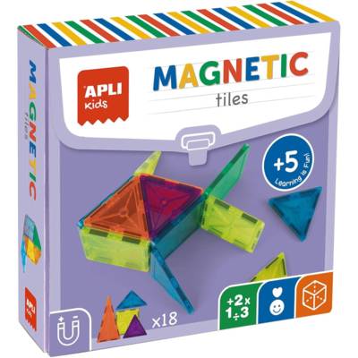 Tuiles magnétiques transparentes 18U - APLI