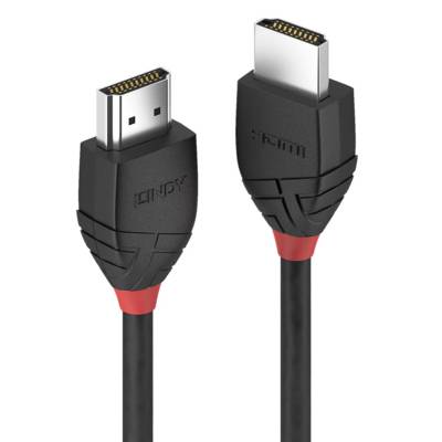 Câble HDMI High Speed, Black Line, 0.5m - LINDY