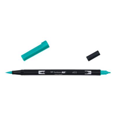 Feutre Dessin Double Pointe ABT Dual Brush Pen 403 bleu clair - TOMBOW