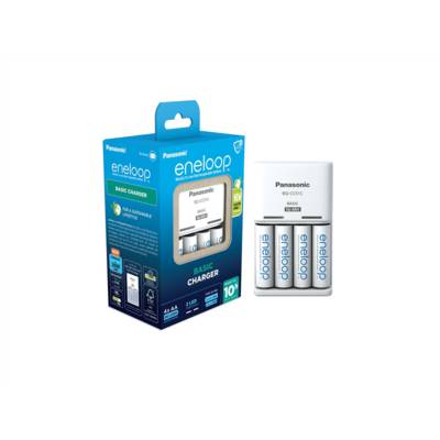 Eneloop Chargeur Basic Charger BQ-CC51 avec 4xAA 2000 mAh - PANASONIC