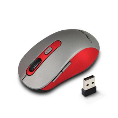 Souris Optique Sans Fil ADARA 2.4GHZ 6D USB Rouge - ESPERANZA