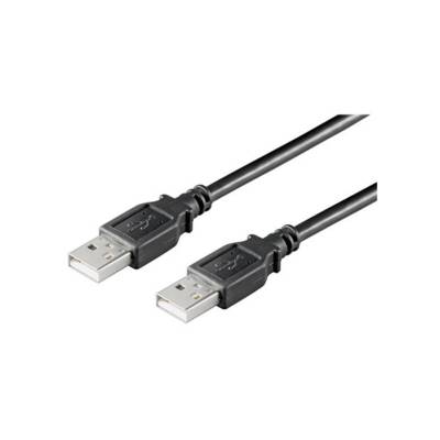 Câble USB 2.0 Hi-Speed Type A Mâle - Mâle 3 m Noir - GOOBAY