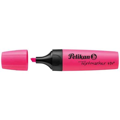 Surligneur Textmarker 490 Pointe biseautée 1 - 5 mm Rose fluo - Pelikan