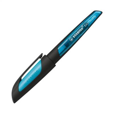 Stylo plume EASYbuddy pointe L gauchers noir/bleu - STABILO