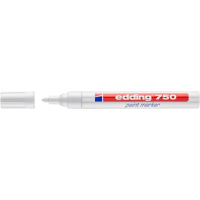Marqueur Peinture 750 Blanc Pointe Ronde 2-4 mm - EDDING