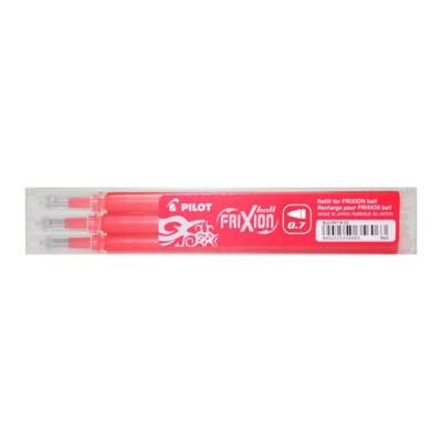 Set de 3 Recharges friXion Ball (BLS-FR7) Rouge - PILOT
