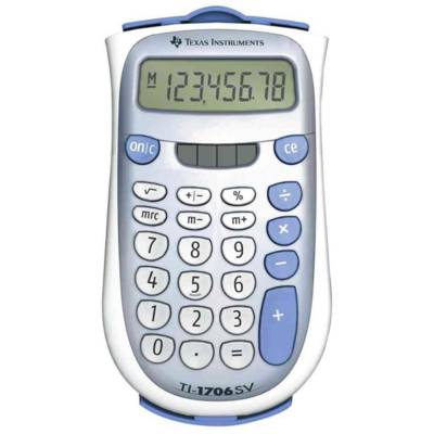 Calculatrice TI-1706 SV - TEXAS INSTRUMENTS