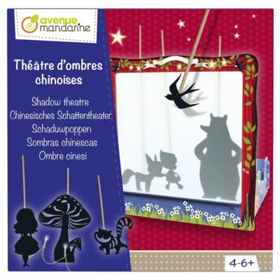 Coffret créatif Théâtre d'ombres chinoises - Multicolore - AVENUE MANDARINE