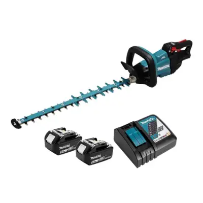Taille-haie 60 cm 18V LXT - MAKITA - avec 2 batteries 18V 5.0Ah - Chargeur - DUH602RT2