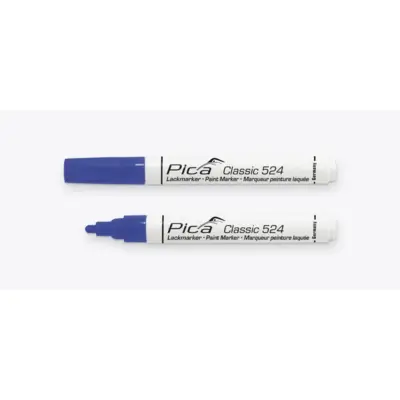 Marqueur peinture laquée bleu - PICA - 524/41
