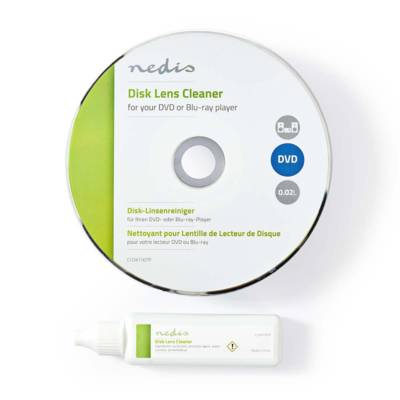 Nettoyant pour Lentille de Lecteur de Disque Lecteur Blu-Ray DVD 20 ml - NEDIS