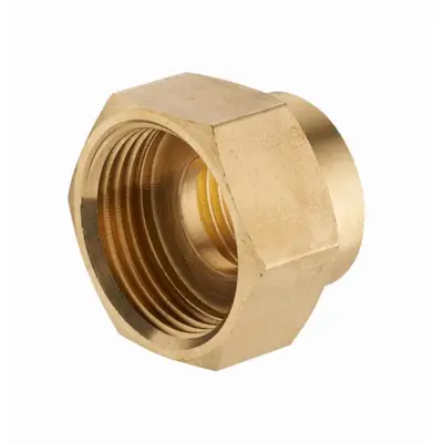 Mamelon laiton double femelle réduit F3/4' (20x27) NOYON & THIEBAULT - F1/2' (15x21) - 177-2015L1