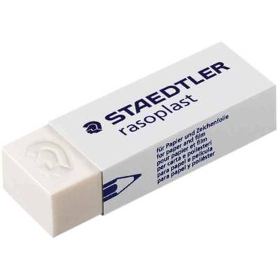 Gomme en plastique Rasoplast 526 B30, blanc - STAEDTLER