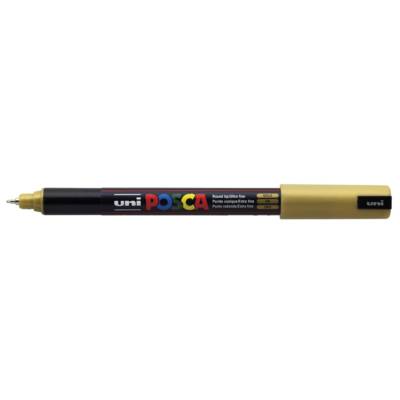 Marqueur pointe calibrée extra-fine pc1mr 0,7mm or - POSCA