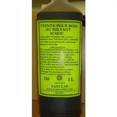 Teinte au solvant Réf 0110-[Teintes:Incolore] - Maxoutil