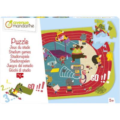 Puzzle éducatif, Jeux Olympiques - Multicolore - AVENUE MANDARINE