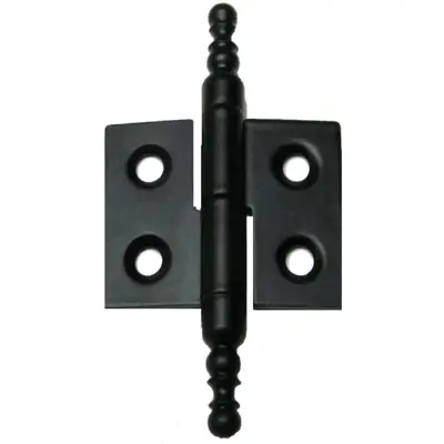 Paumelle meuble rustique noire QDCR - 40x50 droite - PO4150XF40