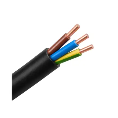 Câble Bleu/Rouge R2V 2X1.5MM2 X C100 Couronne de 100 ML - AURELEC - R2V2X1.5C100