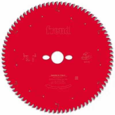 Lame pour scie circulaire portative FREUD - Ø260 2,6/1,8 AL30 Z80 BA 5° - F03FS09783 -FR26W002T