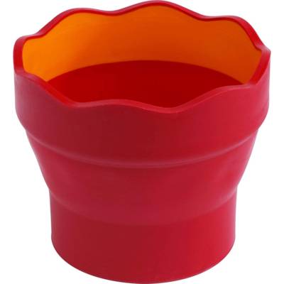 Gobelet Peinture CLIC & GO Rouge - FABER-CASTELL