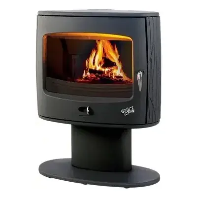 Poêle à bois eliot 2 Gris anthra 8Kw - GODIN - 388152