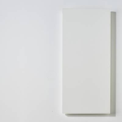 Tablette bois droite blanc - 60x25cm - Gedimat - MOTTEZ